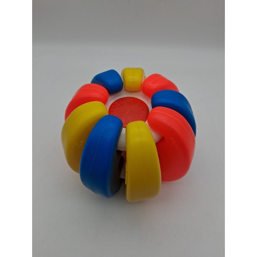 Vintage Shelcore Toys Build A Ball Baby Toy Pull Apart Toy Complete